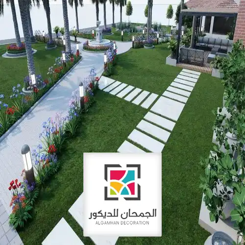 عامل تنسيق حدائق الرياض
